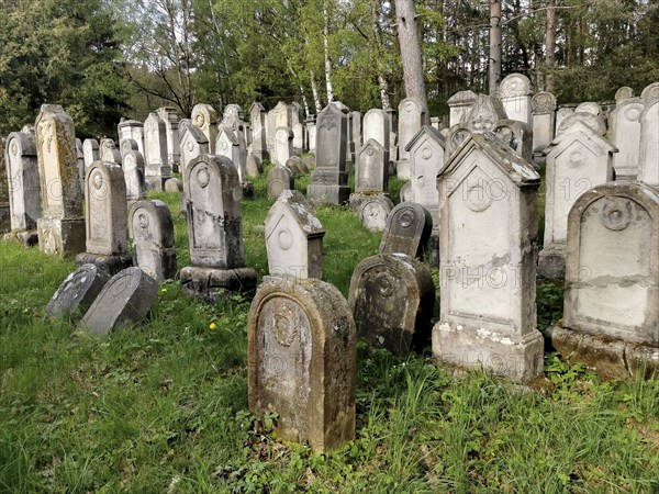Jewish cemetery, Jewish cemetery Burgkunstadt, one of the largest Jewish country cemeteries in