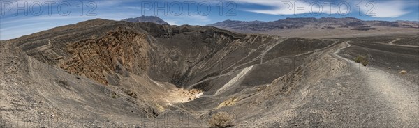 Ubehebe Crater panorama, Death Valley National Park