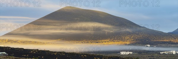 Montana Negra, Parque Natural de Los Volcanes, Lanzarote, Canary Islands, Spain, Europe