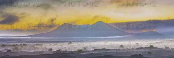 Parque Natural de Los Volcanes, near Masdache, Lanzarote, Canary Islands, Spain, Europe
