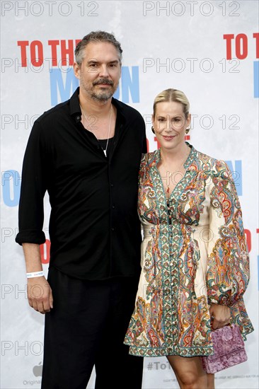 Anika Decker and man Alexander Wilde at the German premiere of To the Moon at Berlin's Zoo Palast