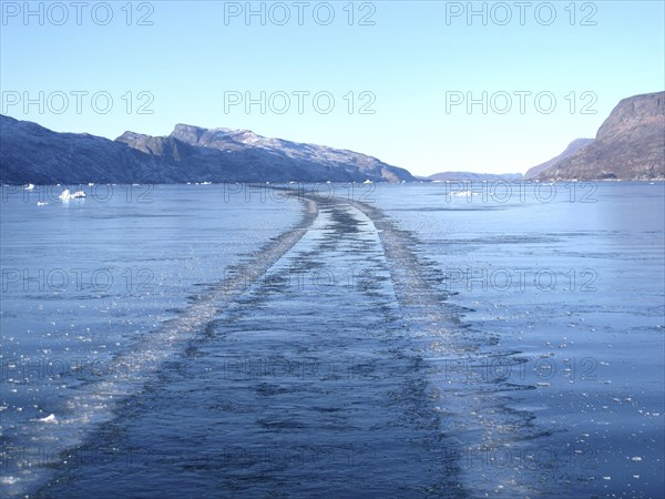 Southwest Greenland, taken from aboard the SS Rembrandt van Rijn