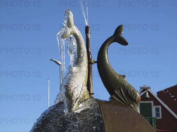 Certainly the oldest, and most likely the only fountain in Greenland
