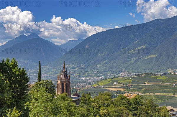 Mausoleum of Archduke Johann of Austria in Schenna near Meran, South Tyrol