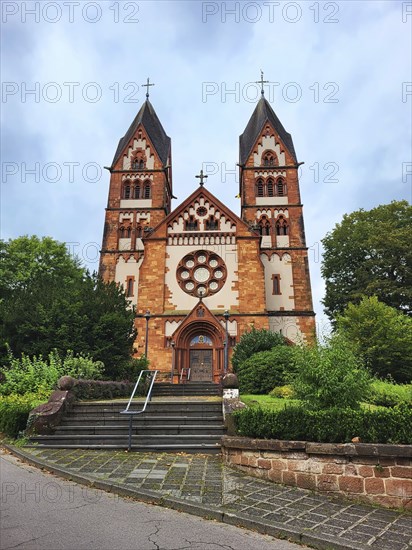 St Lutwinus Church in Mettlach is a Catholic parish church built in the neo-Gothic style. The