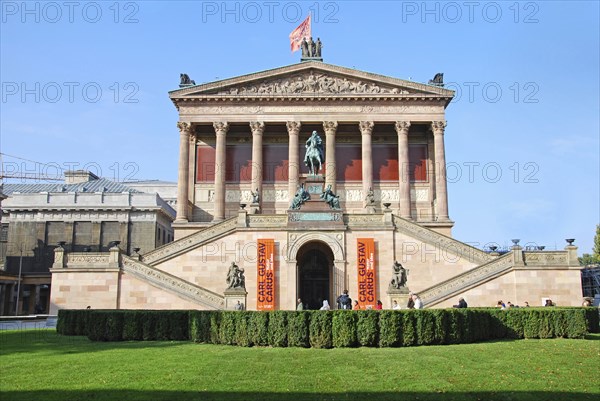Museum Alte Nationalgalerie on the Museum Island in Mitte, Berlin, Germany, Europe