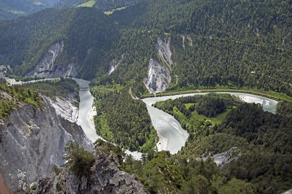 Rhine Gorge, Switzerland, Europe