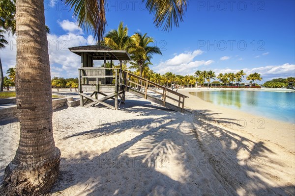 The Round Beach at Matheson Hammock County Park Miami Florida