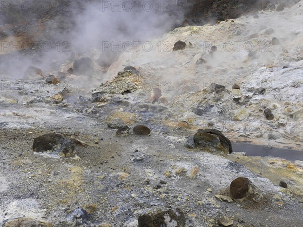 Seltun solfatar field in the Krysuvik volcanic system in the south of the Reykjanes peninsula in