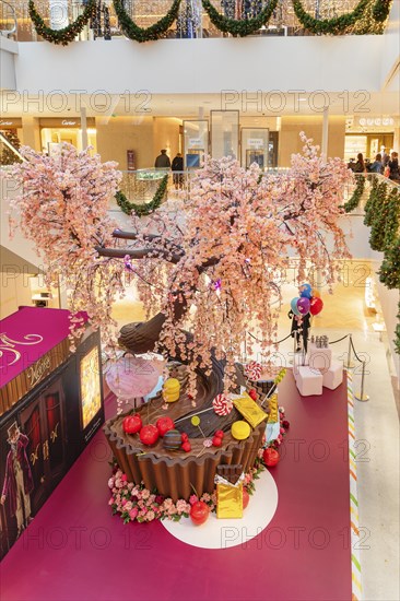 La Samaritaine, luxury department stores' at Christmas time, Paris, Ile de France, France, Paris,