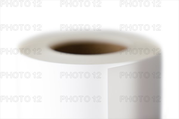 Detail of a printer paper roll