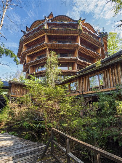 Nothofagus Hotel, Reserva Biologica Huilo Huilo, Chile, South America