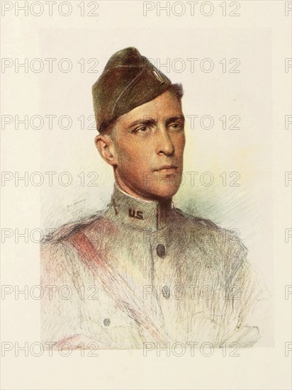 The Allies in the First World War, America, Infantry Officer, Lieutenant La Rue from Los Angeles,