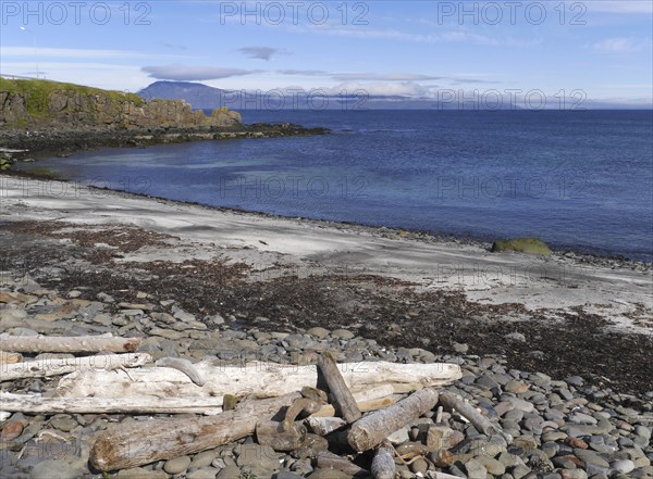Bakkafjordur beach in north-east Iceland