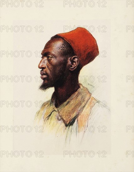 The Allies in the First World War, France, Senegalese sniper, Bougoume canton, Soudan, Historical,