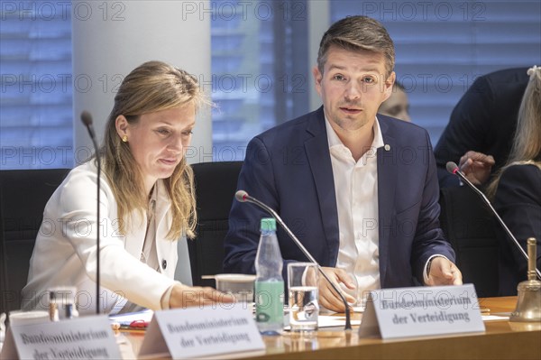 Marcus Faber, Member of the German Bundestag (FDP), after his election as Chairman of the Defence