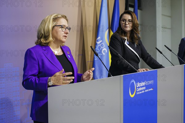 Ukraine Recovery Conference URC. Svenja Schulze (SPD), Federal Minister for Economic Cooperation