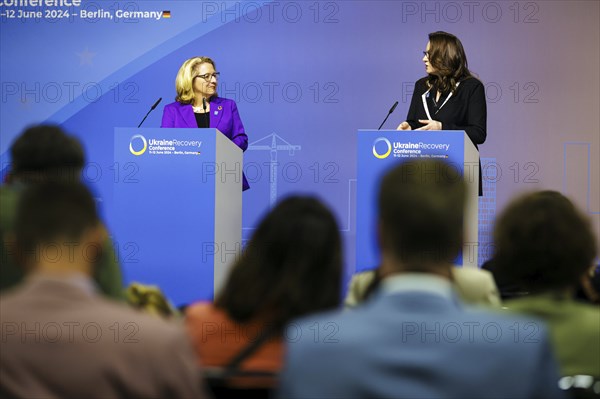 Ukraine Recovery Conference URC. Svenja Schulze (SPD), Federal Minister for Economic Cooperation