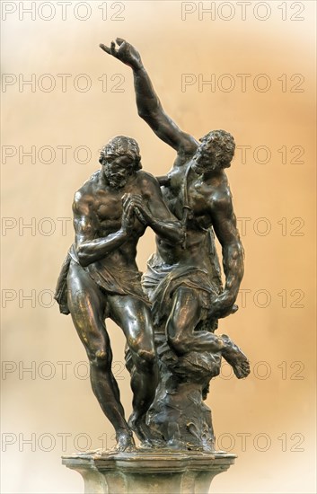 De Vries sculpture baptismal font Stadtkirche Bückeburg Germany