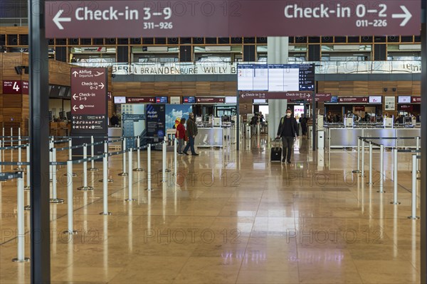Berlin Brandenburg BER Willy Brandt Airport Terminal 1 in Germany