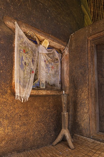 Ura Kidane Mehret Church, monastery on Zege Peninsula in Lake Tana