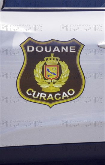 Logo of Customs Authority Customs Douane of Curacao, Caribbean, Windward Islands, Netherlands