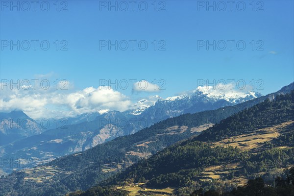 Scenery somewhere in east Bhutan on the road to Thimphu