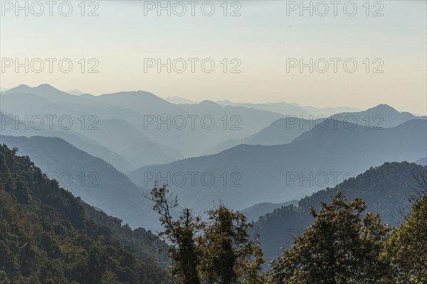 Scenery somewhere in east Bhutan on the road to Thimphu