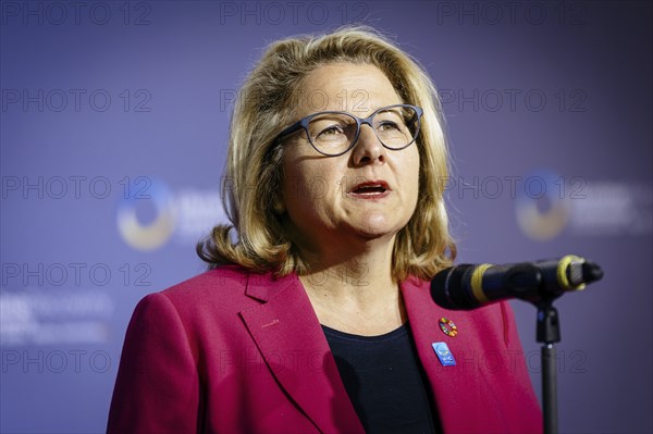 Svenja Schulze (SPD), Federal Minister for Economic Cooperation and Development, pictured at the