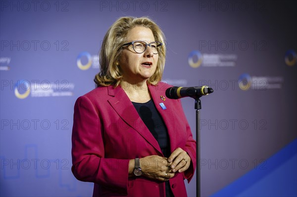 Svenja Schulze (SPD), Federal Minister for Economic Cooperation and Development, pictured at the
