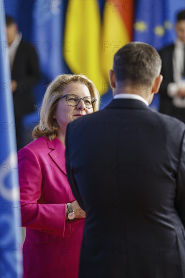 Ukraine Recovery Conference URC. Svenja Schulze (SPD), Federal Minister for Economic Cooperation
