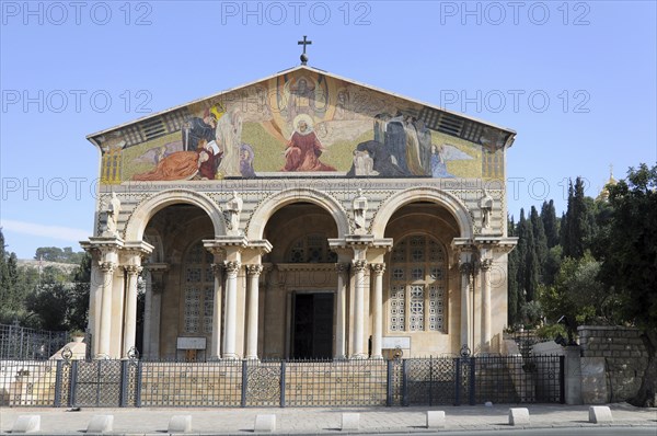 The Church of All Nations also known as the Basilica of the Agony. It is a Roman catholic church