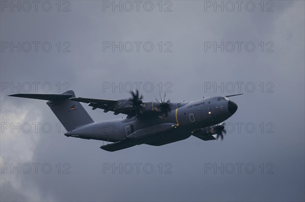 An Airbus A400M, photographed during an air show at the ILA Berlin Air Show in Berlin, 7 June 2024