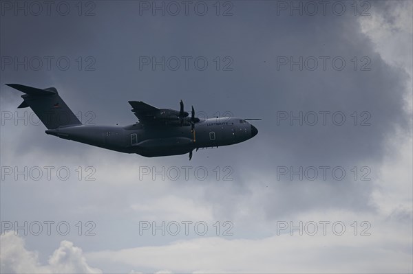 An Airbus A400M, photographed during an air show at the ILA Berlin Air Show in Berlin, 7 June 2024