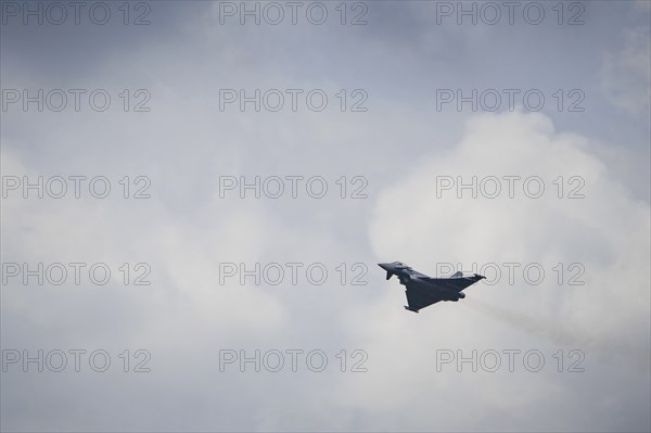 Eurofighter Typhoon, photographed during an air show at the ILA Berlin Air Show in Berlin,