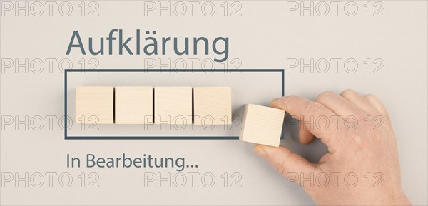 Investigation in progress, german language, searching for answer, business strategy, analysis of