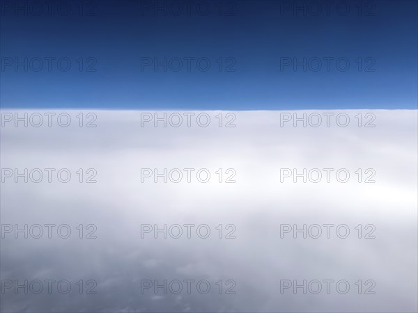 Aerial view View from high altitude 35000 feet around 10700 metres 11 kilometres from above on