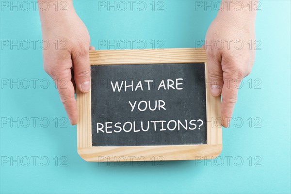 Hat is your resolution, making plans, goals for the future, learning skills, development and
