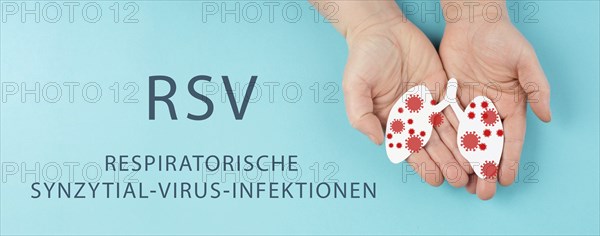RSV, respiratory syncytial virus, human orthopneumovirus, contagious child disease of the lung