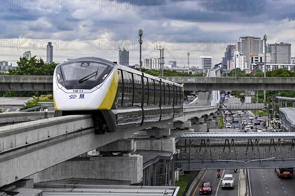 Skytrain MRT, Bangkok, Thailand, Asia