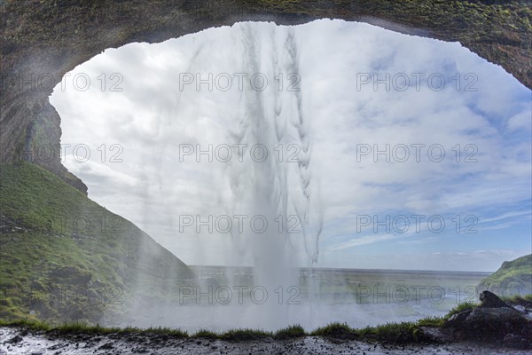 Seljalandsfoss waterfall in southern Iceland