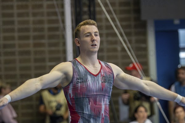 Olympic qualification in apparatus gymnastics in Rüsselsheim Image: Nils Dunkel