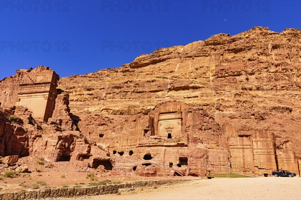 Tomb of Unayshu, Petra, Jordan, Asia