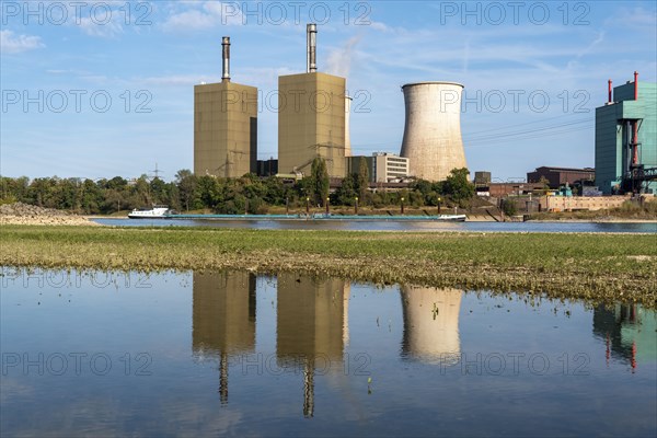 Duisburg-Huckingen gas-fired power station, operated by RWE, on the site of Hüttenwerke Krupp