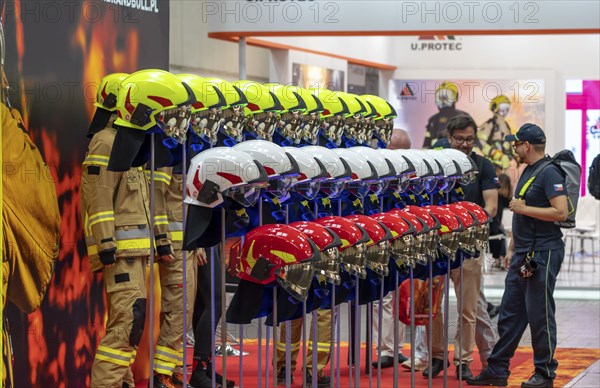 Interschutz 2022 trade fair in Hanover, the world's largest trade fair for fire, rescue and