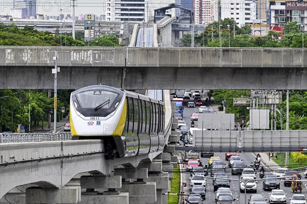 Skytrain MRT, Bangkok, Thailand, Asia