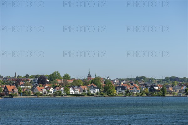 Svendborg, cityscape, maritime living by the sound, Vor Frue Kirke, Church of Our Dear Lady,