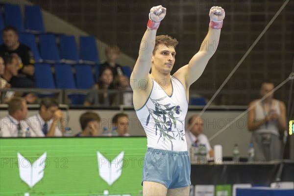 Olympic qualification in apparatus gymnastics in Rüsselsheim Image: Carlo Hörr