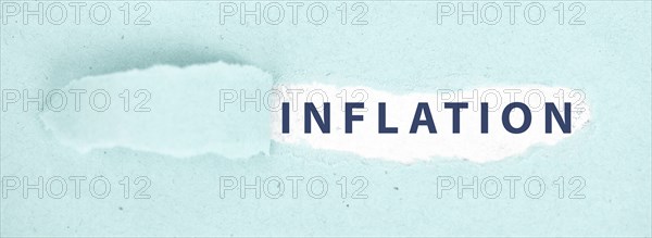 Inflation, financial crash, euro banknotes, economy development and increasing prices, high living
