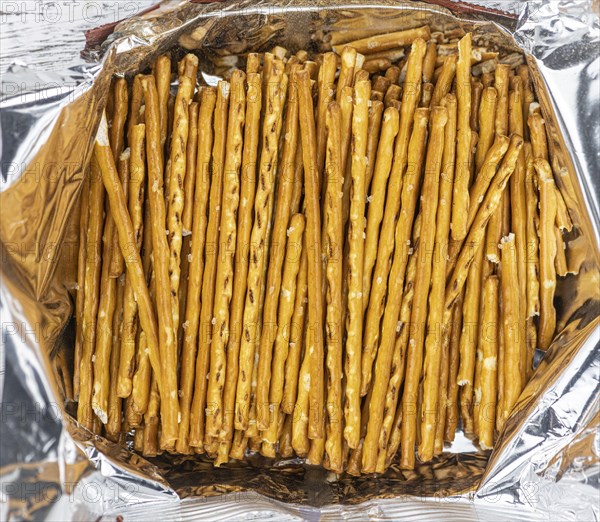 Some fresh made Sal Sticks as detailed close up shot